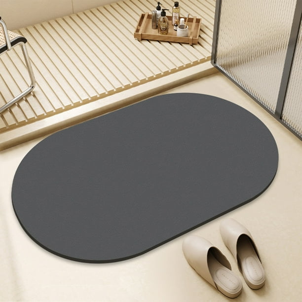 Alfombras de baño, tapete de baño, alfombra de baño - Superabsorbente, secado rápido - Respaldo de goma antideslizante - Tapetes de baño lavables - Alfombra de ducha para frente a la bañera - Ducha -