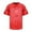 Red, variant on Men's Fashion Sports Tee Hop Party Blank Football Top Athletic Casual Wear
