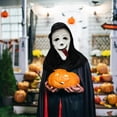 thumbnail image 4 of MáScara Halloween, Halloween MáScara Fantasma Cara, MáScara Fantasma Grito, Halloween Horror MáScara Cabeza Completa, Accesorio Disfraces Halloween, Para Halloween Carnaval Fiestas Disfraces, 4 of 5