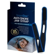 SnoreDoc Anti Snoring Chin Strap Device - Advanced Snoring Solution Snore Stopper - Sleep Aid that Stops Snoring & Eases Breathing - Snore Relief Jaw Support Guard - Natural, Comfortable & Adjustable