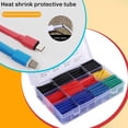 thumbnail image 4 of Tubo TermorretráCtil de 560 Piezas, Surtido Envoltura Cable Alambre EléCtrico Kit Aislamiento con Caja, 4 of 5