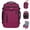 Red, variant on WANDF Travel Backpack With 16 Pockets, 17'' Airline Approved Carry on Luggage,Waterproof Personal Item Bag Fit 15.6" Laptop, Lightweight Casual Daypack for Weekender Business Hiking(Red Bag)