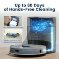 thumbnail image 3 of AIRROBO T25+ Robot Vacuum & Mops - Self-Empty, 75-Day Hands-Free, 10,000Pa Suction, Ultrasonic Carpet Detection, 240min Runtime, 3 of 10