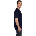 thumbnail image 4 of Hanes 5590 Tagless Pocket T-Shirt Size 3 Extra Large, Navy Blue, 4 of 6