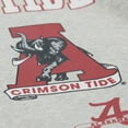 thumbnail image 4 of Men's Mitchell & Ness Gray Alabama Crimson Tide All Over Print Sweatshirt, 4 of 6