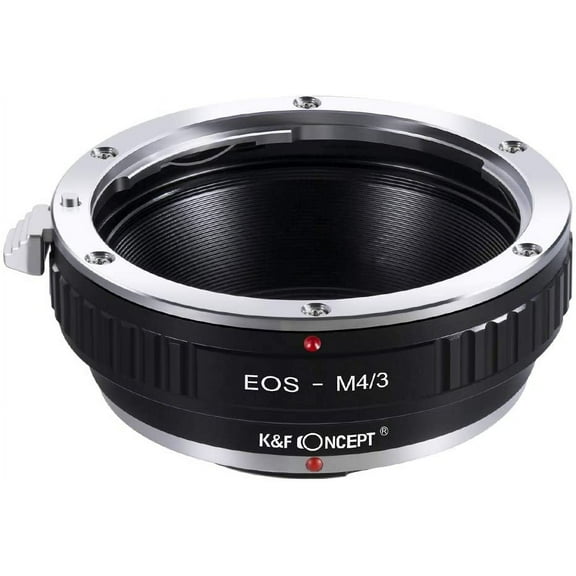 K&F Concept Lens Mount Adapter Compatible with CO EOS (EF/EF-S) Mount Lens to M4/3 (Micro Four Thirds) MFT Olympus Pen and Panasonic Lumix Cameras