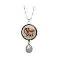 thumbnail image 2 of "Mom's Taxi" and "Available 24/7" Dangling Crystal Car Charm - By Ganz, 2 of 4