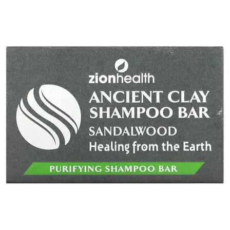 Zion Health Shampoo Bar Sandalwood 6 oz Bar
