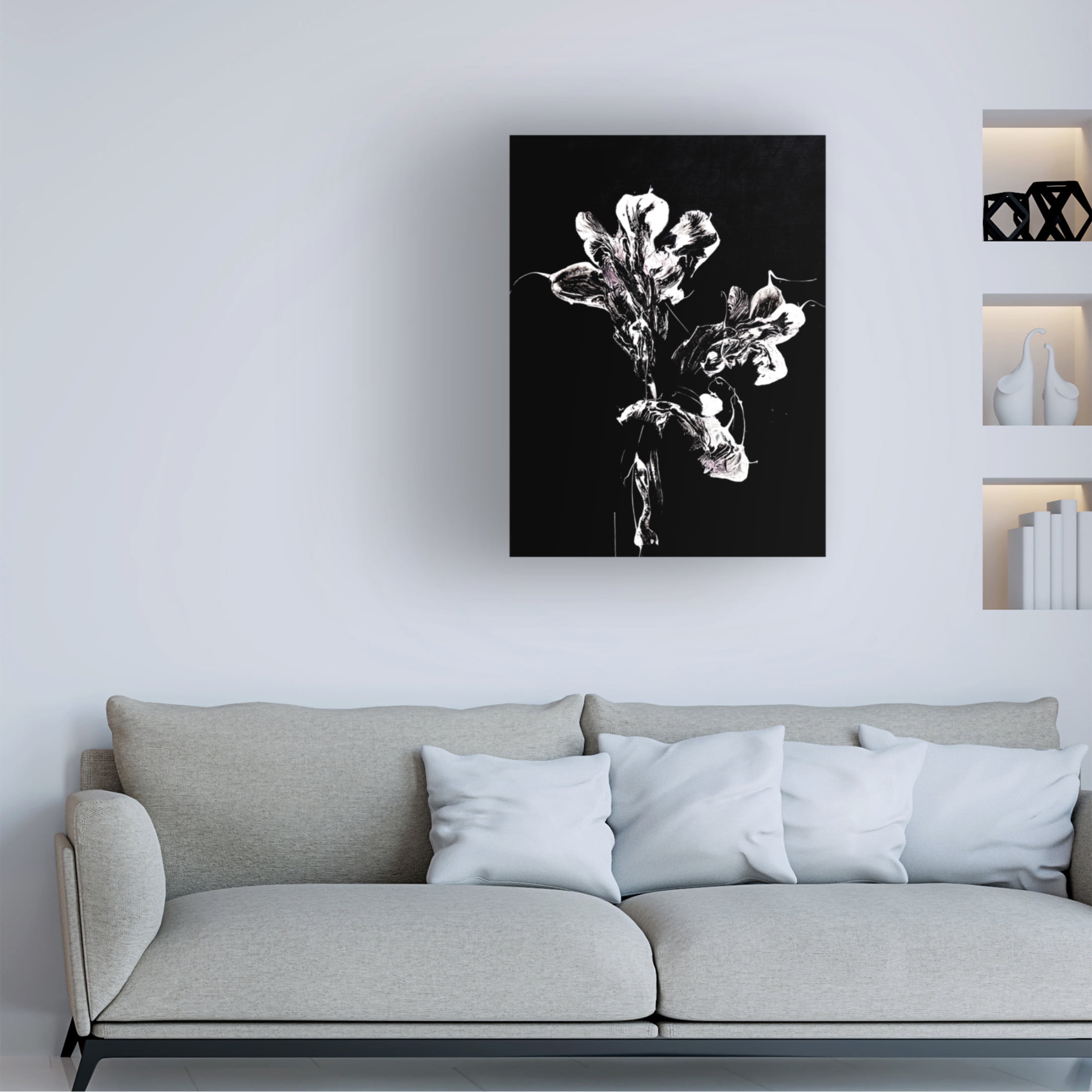 Trademark Fine Art Francoise Wattre Midnight Disguise Canvas Wall Art
