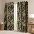 thumbnail image 2 of Castle Fairy Vintage Camouflage Black Out Curtains,Camo Curtains Pack of 2 (42x63 Each), 2 of 6