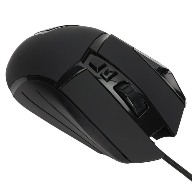 Souris d'Ordinateur, Conception Ergonomique Réglable DPI Gamer Mouse Plug And Play pour Bureau pour Dortoir