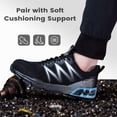 thumbnail image 6 of Sogetch Steel Toe Work Shoes for Men Women Lightweight Breathable Safety Shoes, 6 of 7