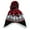 Red, variant on Grand Sierra Boy's Toddler (2-4) Lined Animal Winter Hat with Ear Flaps and Pom