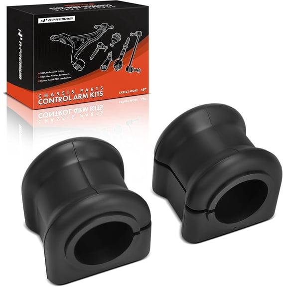 A-Premium 2 x Front or Rear Sway Bar Bushing Kit, Compatible with Ram 2500 2011-2021, 3500 2011-2012, 4500 2011-2020, 5500 2014-2020 & Dodge Ram 1500 2009, 2500/3500 2010, 4500 2008-2010