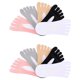 thumbnail image 2 of Silicone Toe Socks Breathable Low Cut For Casual Wear Moisture Wicking Invisible Women Socks 5 Pairs, 2 of 3