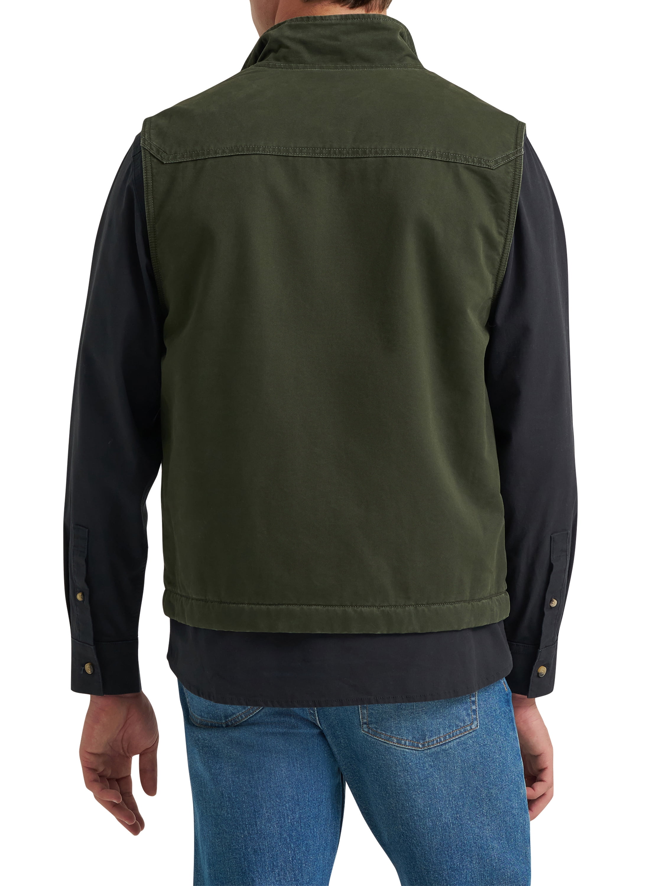 Wrangler Mens Corduroy Barn Vest