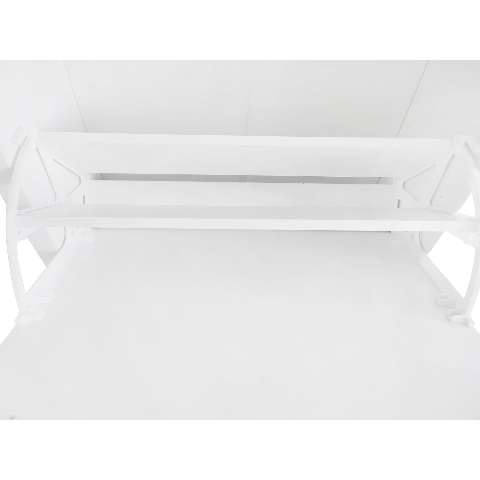 MAYEERTY Functional Entryway Organizer with 2 Flip Drawers, Wood Grain Pattern Top Shoe Cabinet with Drawer, Free Standing Shoe Rack with Adjustable Panel for Hallway, White