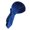 Royal Blue, variant on Mens Elegant Velvet  Long-Tail Headwear Beanie Green