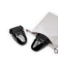 thumbnail image 3 of Women Foldable Flats Square Toe Ballet Shoes Bowknot Detail Comfortable Lightweight Slip On Dress Flats for Travel, 3 of 9