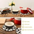 thumbnail image 6 of Panda 2 Pack Pot Holders Trivets, Heat Resistant Hot Pads for Kitchen Table Decoration Trivets for Hot Dishes/Pot/Bowl/Teapot/Hot Pot Holders, 7" + 9.45", 6 of 7