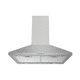 thumbnail image 2 of Campana decorativa de pared de 60 cm (24 pulgadas) IHD  CH Tulum 60 en acero inoxidable y diseño piramidal de pared, 2 of 10