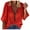 Red, variant on Vedolay Women T Shirts Autumn 2023 Fall Printing Loose Blouse Tops Red,S