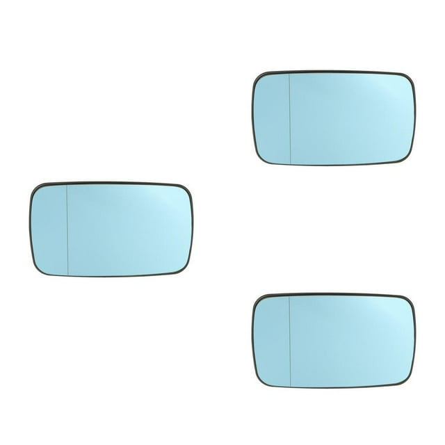 stanreset Mirror Glass Rearview Mirror Car Supplies Compact Size Lightweight No Burrs Vehicle Accessories Replaced Part Rear Glasses blue 3Set