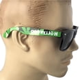thumbnail image 3 of grinderPUNCH Adult Marijuana Hollyweed 80's Style Sunglasses Mens Weed Shades Retro Vintage Rock, 3 of 4