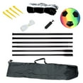 thumbnail image 1 of Beach Volleyball Net Football Net Badminton Net with Stand Package Bag for Backyard Outdoor Portable, 1 of 6