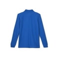 thumbnail image 2 of French Toast Toddler Boys School Uniform Long Sleeve Pique Polo Shirt, 2 of 2