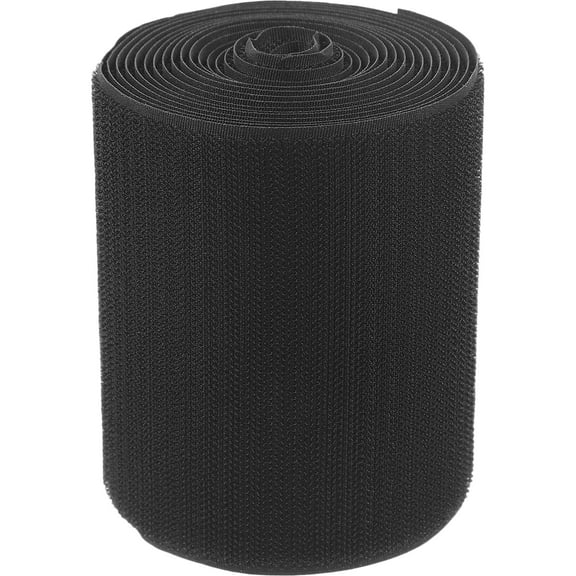 LANGERIY Floor Cable Protective Cover Reusable Cord Protector Sticky Wire Sleeve (Black)