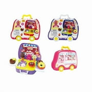 Ice Cream Mini Cart 2322485 DDI Kitchen Ice Cream Carry Car Case Play Set, Assorted Color - Case of 24