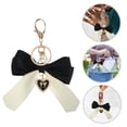 thumbnail image 2 of abbageba Bow Keychain Car Keychain Backpack Key Ring Women Key Chain Car Key Ring Bag Hanging Ornament, 2 of 4