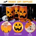 thumbnail image 4 of JOYIN 72 Pcs Halloween Jack O Lantern Goodie Bags for Kids Trick-or-Treat, Halloween Trick or Treat Bags Plastic Pumpkin Candy Bags for Halloween Party Favors Party Supplies, Halloween Treats, 4 of 7
