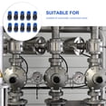 thumbnail image 4 of Phenofice 10Pcs Blue Plastic Connectors Hose Compressor Fittings Quick Release Couplers for Connecting, 4 of 7