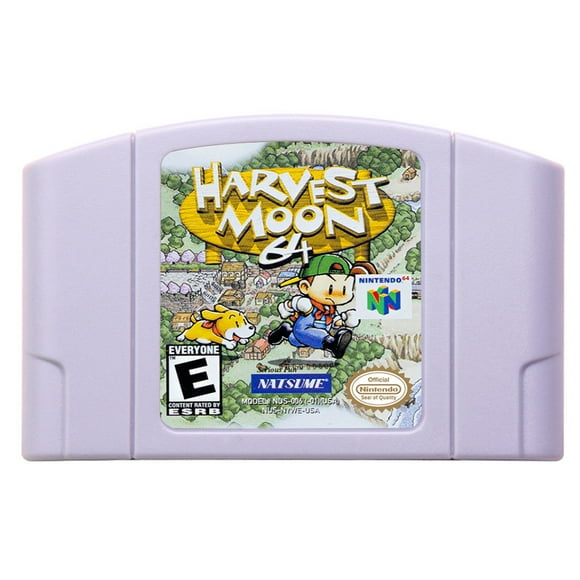N64 games Cartridge Harvest Moon 64