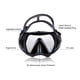 thumbnail image 4 of Equipo de buceo Gafas de buceo Máscara de buceo transparente de tres ventanas con snorkel completamente seco y aletas ajustables para hombres y mujeres Equipo de buceo, 4 of 8