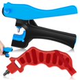 thumbnail image 3 of 2 Pcs Drip Tubing Punch Drip Irrigation Tubing Hole Punch 4mm Hole Punch Anti-rust Drip Tubing Punch Drip Irrigation Pipe Hand Punch for 16/20/25mm PE Pipe Opening Hole Punch, 3 of 10