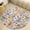 style-2, variant on Floral Colorful Flower Round Rugs -Washable Non-Slip Small Round Area Rug Throw Soft Circle Rugs for Bedroom, Modern Print Indoor Carpet for Entryway Sofa Living Room