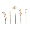 thumbnail image 3 of FashionCha 5Pcs Metal Flowers Decorative Outside Garden Stakes for Farm Outdoor Outside, 3 of 7