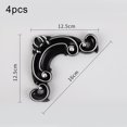 thumbnail image 2 of Flor de esquina PVC para puerta armario cama adhesivo borde flor decorativa, 2 of 6