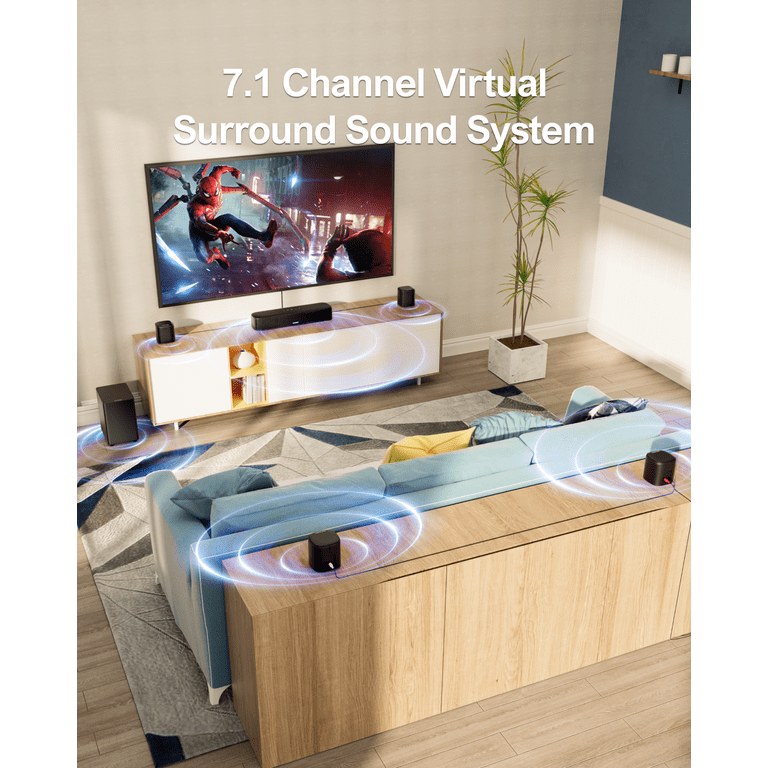 ULTIMEA サウンドバーセット Amazon.co.jp: ULTIMEA サウンドバー テレビ用 2.1ch Soundbar テレビ