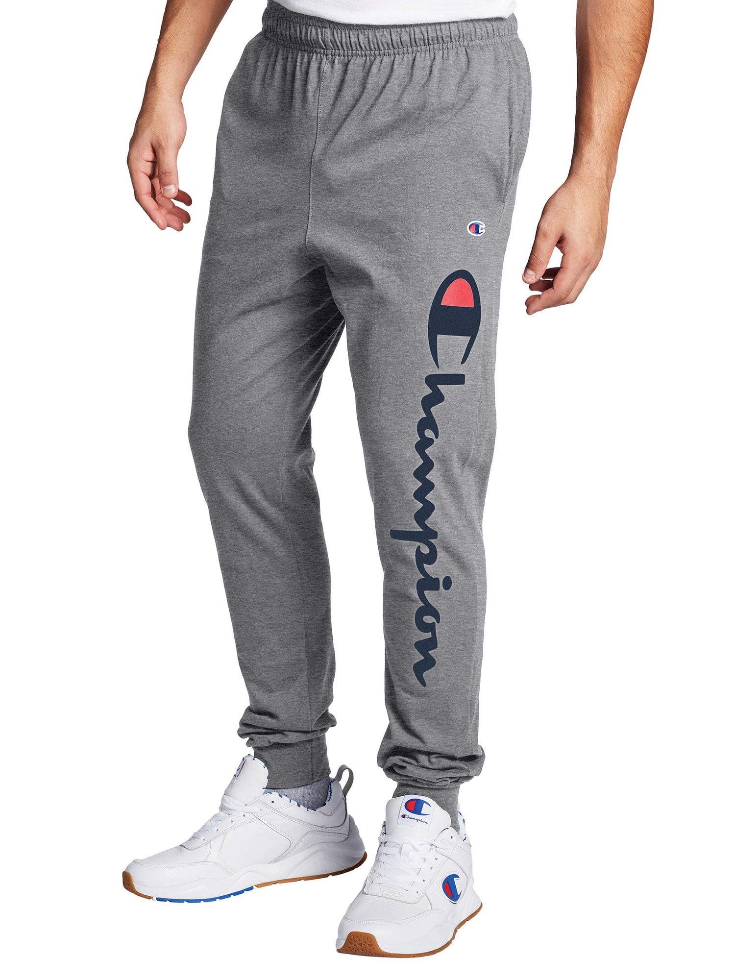 Champion Men's Classic Jersey Jogger Pants, up to Size 2XL - Walmart.com