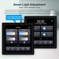 thumbnail image 3 of 2X Tuya T3E Pro Smart Control Panel Switch Touch Screen Panel Switch Zigbee Intelligent Wall Push Light Switch Black, 3 of 7