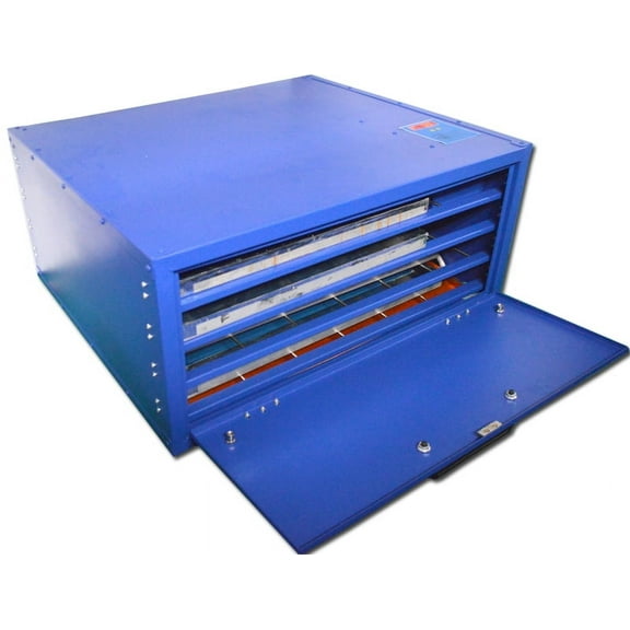 INTBUYING Screen Drying Cabinet 4 Layers Screen Printing Equipment Temperature Control Plate Heating Drying Machine