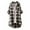 E-Green-A, variante sur Chemise Décontractée pour Femmes, Col Rond, Manches Courtes Irrégulières, Chemise Boutonnée, Blouse