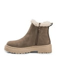 thumbnail image 4 of PORTLAND By Portland Boot Company Little and Big Girls' Faux Fur Trim Chelsea Boots, Sizes 13-5, 4 of 8