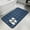 Blue, variant on Brown Buffalo Plaid Washable Area Rugs for Living Room Bedroom, Large Non Slip Indoor Floor Carpet Absorbent Low Pile Vintage Classic Striped Gingham Door Mat Rugs for Bathroom Entryway 47.2"x63"