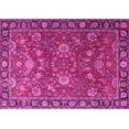 thumbnail image 1 of Ahgly Company Indoor Rectangle Persian Pink Traditional Area Rugs, 8' x 10', 1 of 4