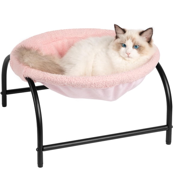 Cama Hamaca para Gatos JUNSPOW Desmontable y Transpirable 43x43x24 cm